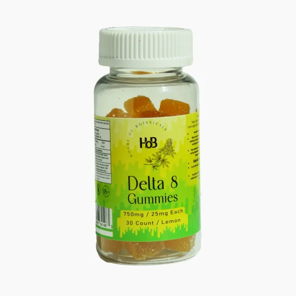 delta 8 thc gummy in delicious lemon